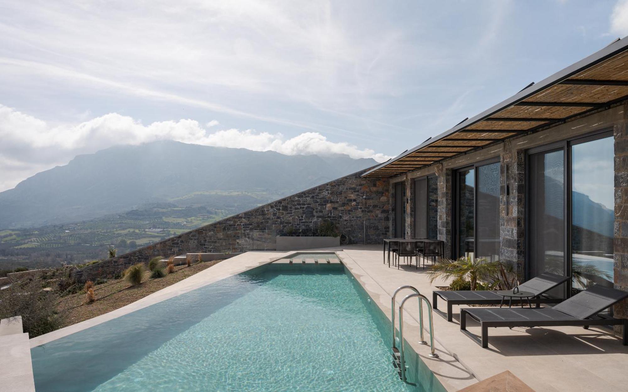 Neromai Cave Luxury Villas Koxare Bagian luar foto
