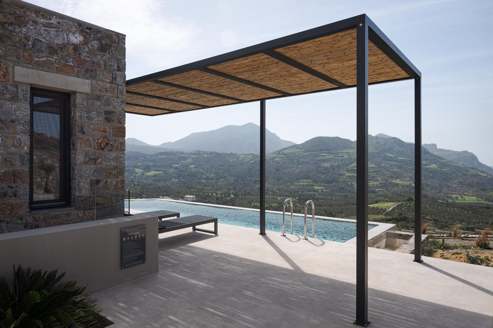 Neromai Cave Luxury Villas Koxare Bagian luar foto