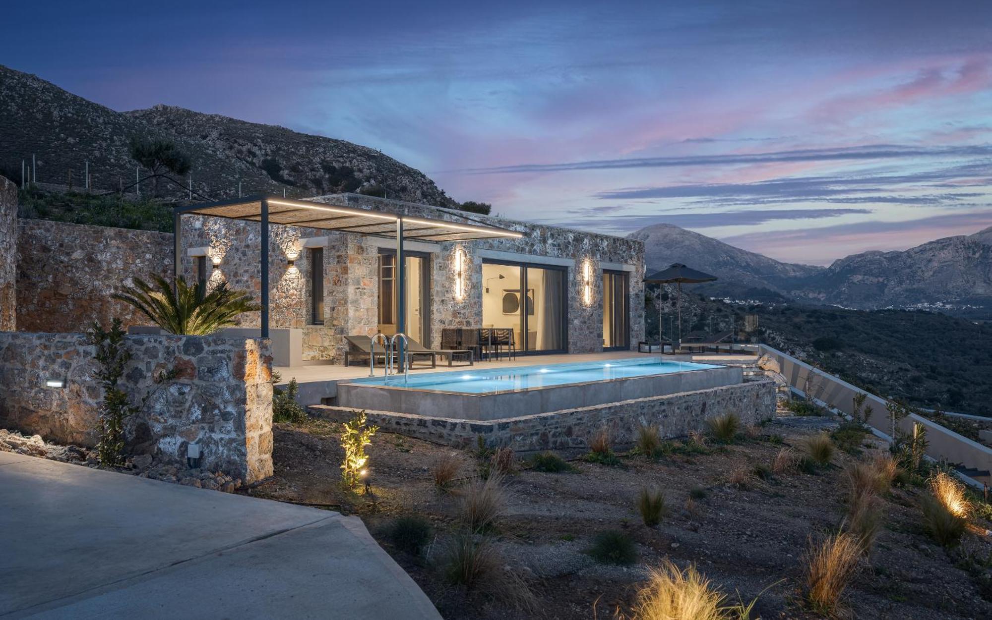 Neromai Cave Luxury Villas Koxare Ruang foto