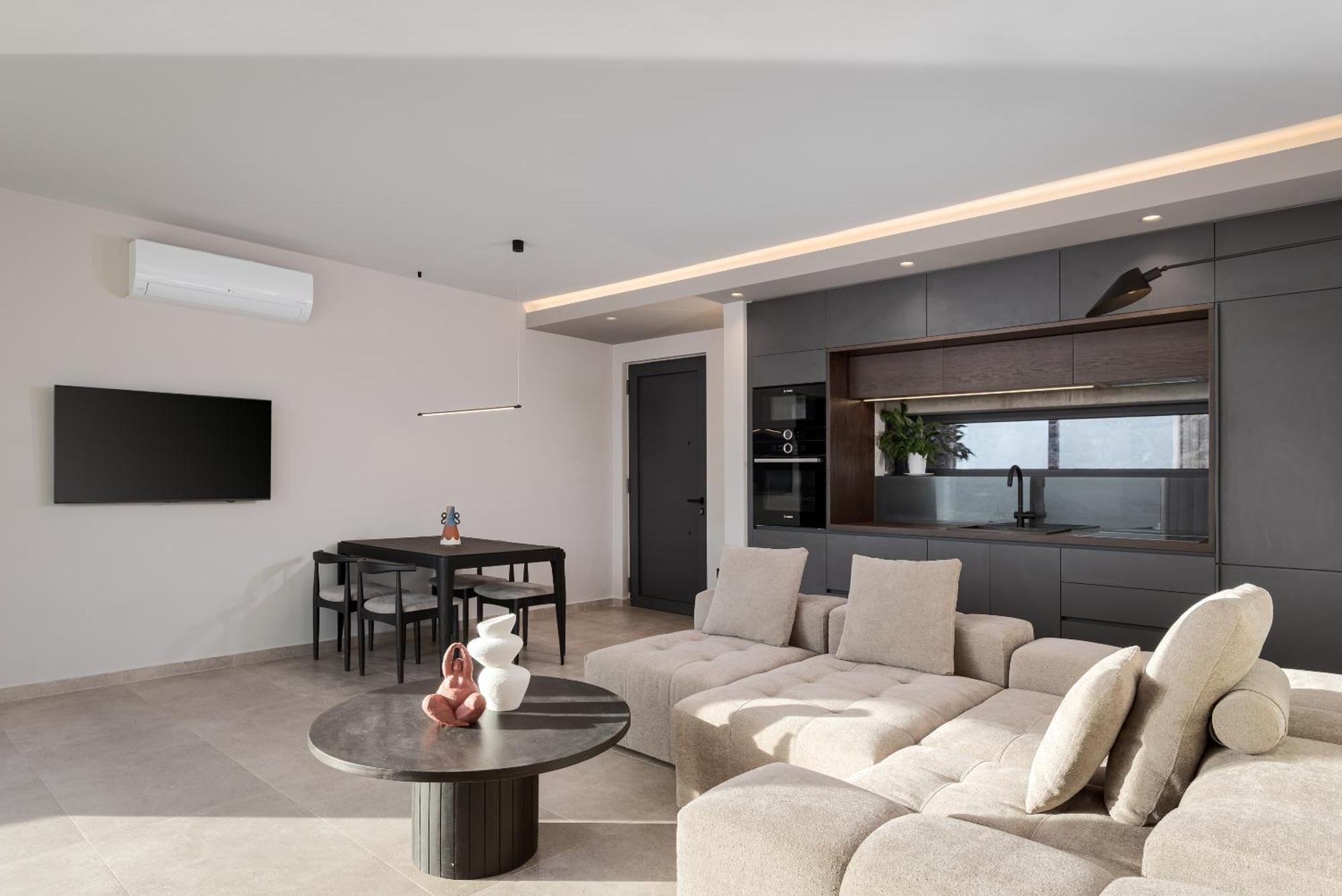 Neromai Cave Luxury Villas Koxare Bagian luar foto